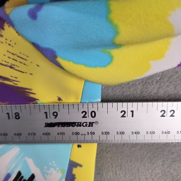 Womens Molly & Maxx Multicolor Abstract Print Blazer Jacket Full Zip Size M - Picture 5 of 7